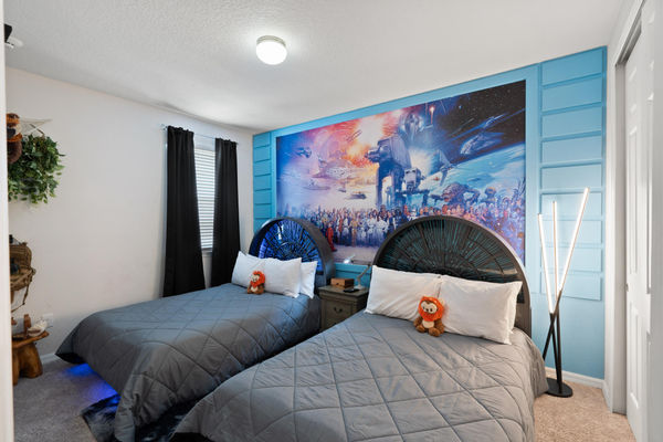 Two Doubles Bedroom 5 Upstairs Star Wars