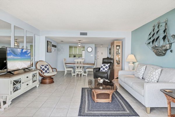 Bright, open living space.