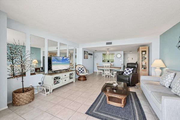 Bright, open living space.