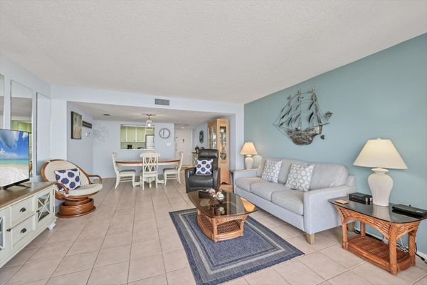 Bright, open living space.