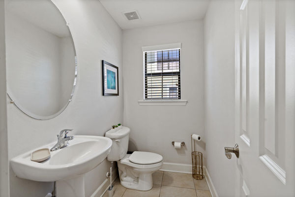 Half Bathroom 2nd floor