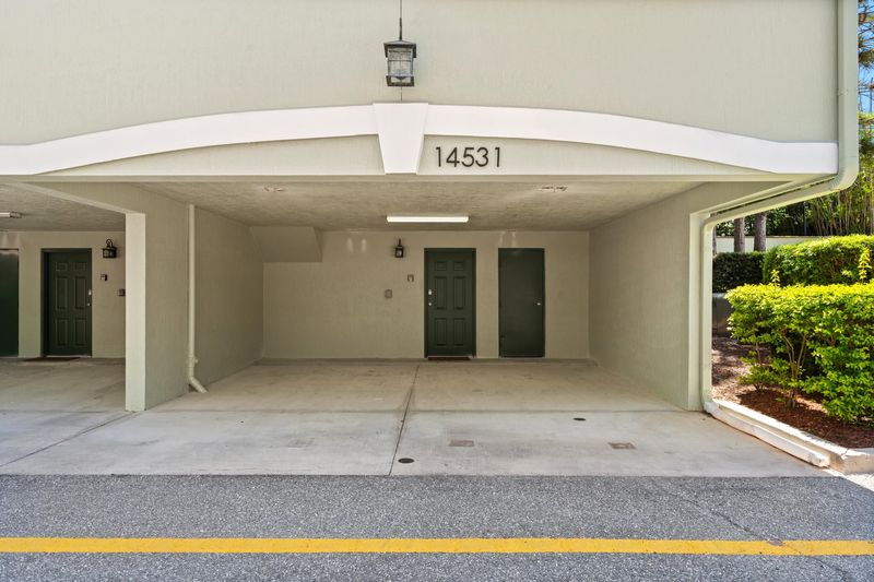 Carport Entry and Parking