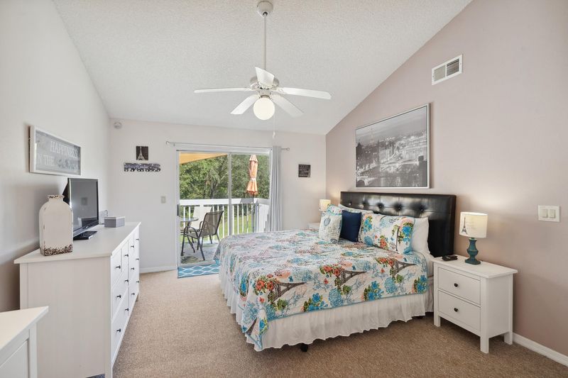 Master King Bedroom 1 Balcony off bedroom