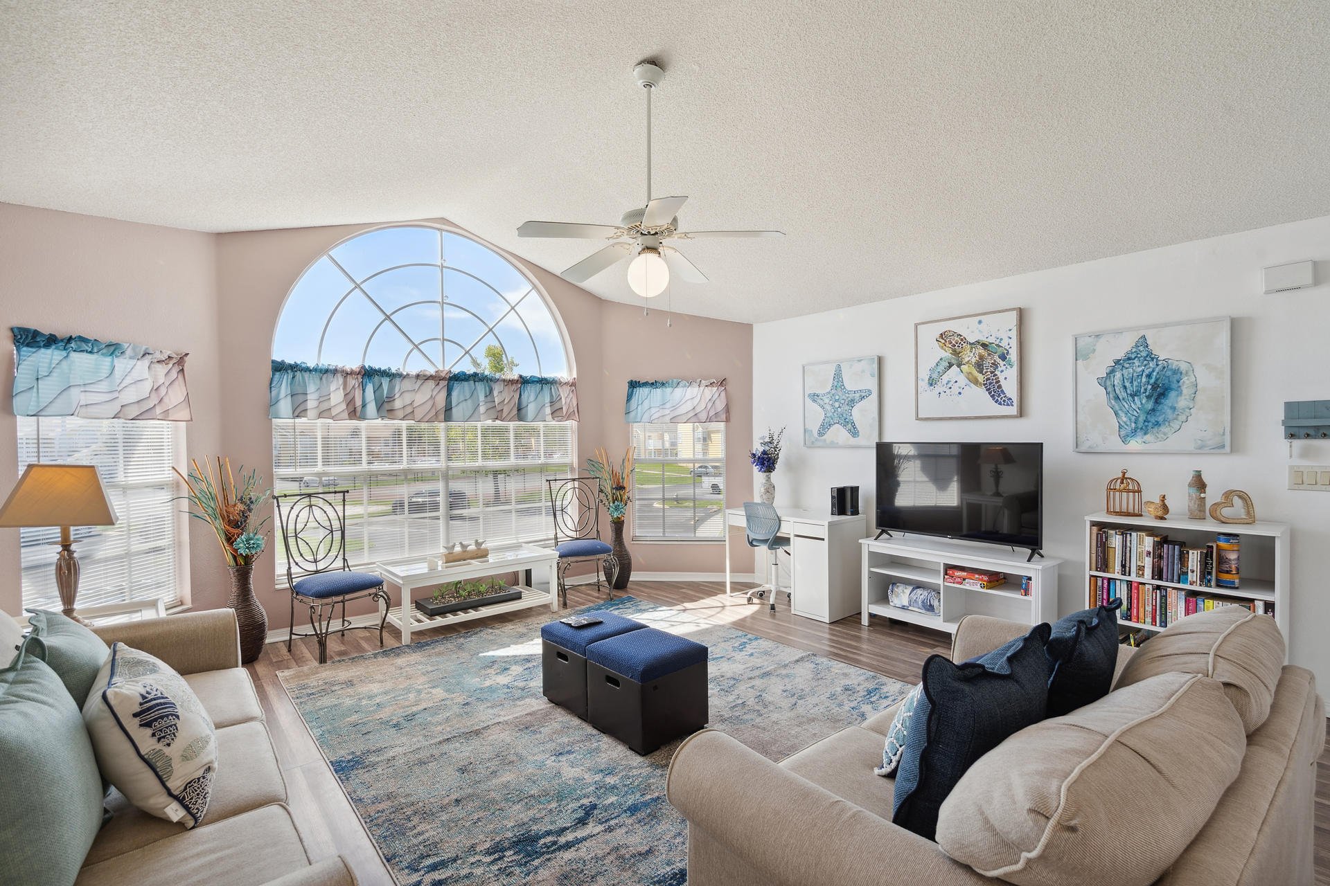 Living Room 50" Smart TV
