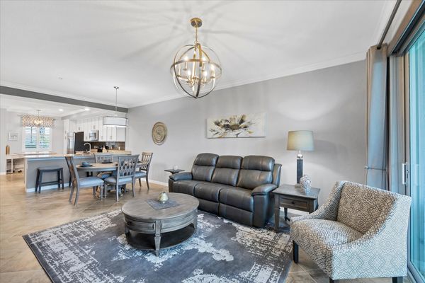 Bright, open living space