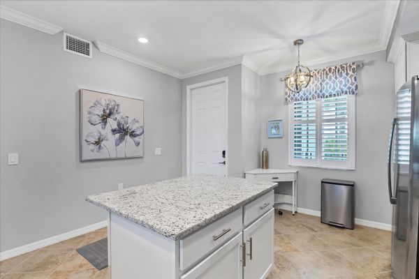 Beautiful, full-equipped kitchen overlooking living and dining areas