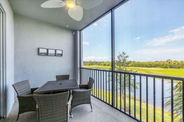 Beautiful balcony overlooking Heritage Landing Golf Course