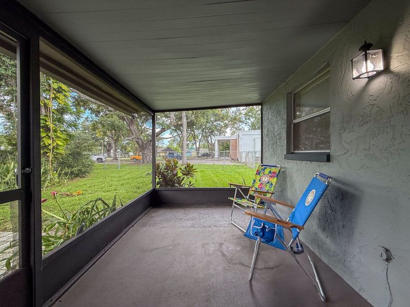 Screened Patio