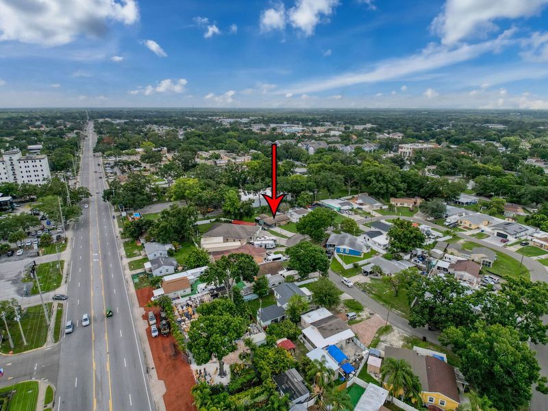 Bird's Eye View just off MLK and Habana cross streets