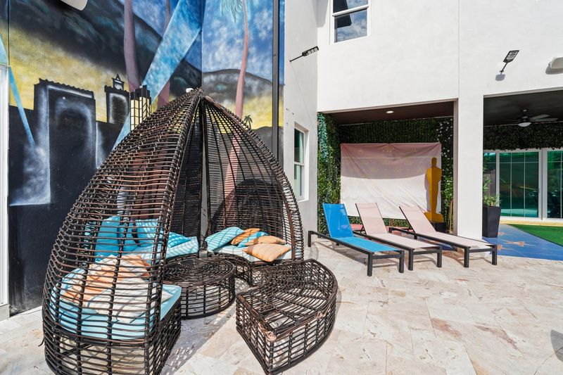 Outdoor Lounge Area