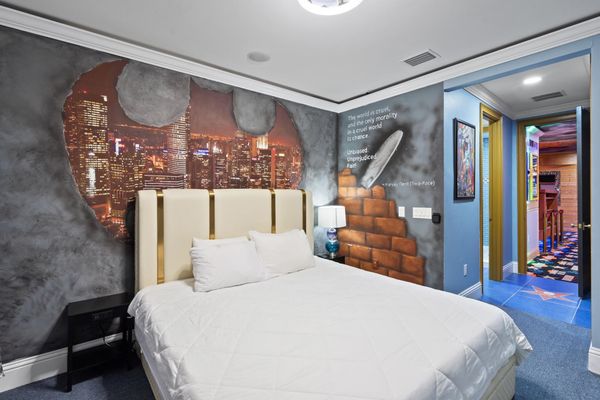 Batman King Suite Bedroom 20 Upstairs