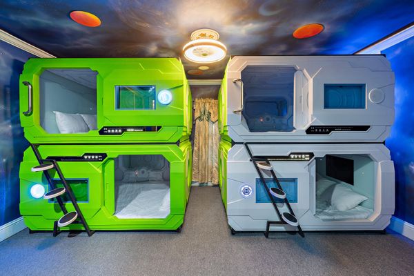 Star Wars Two Queen/Queen Bunk Beds Bedroom 11 Upstairs