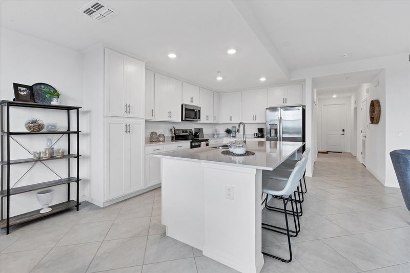Bright, open living space