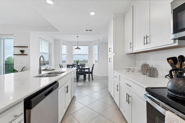 Bright, open living space