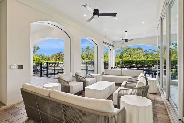 You can enjoy the covered lanai in the evening with plenty of seating for all