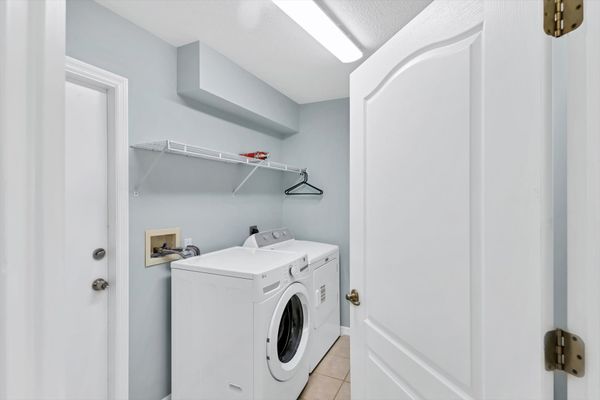 Full-size washer & dryer