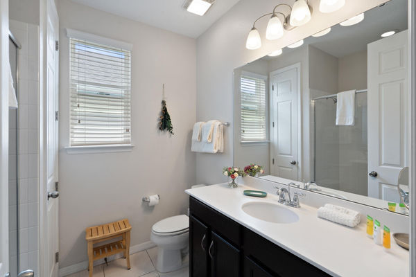 King Suite Bathroom 5 Upstairs Shower