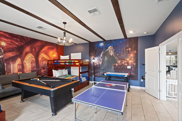 Game Room / Bedroom 10 Ping Pong Air Hockey Pool Table