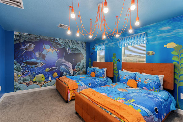 Three Doubles Bedroom 9 Finding Nemo Theme