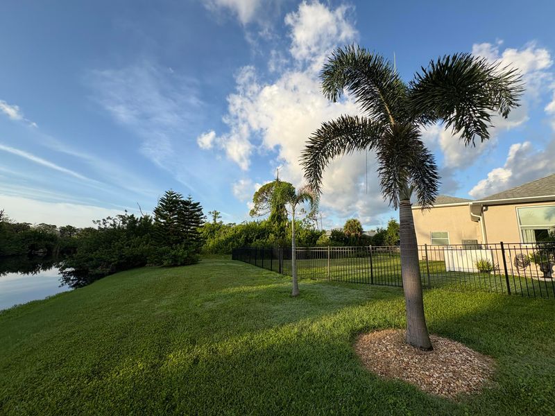 Beautifully landscaped double lot