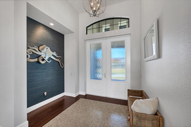 Welcoming foyer