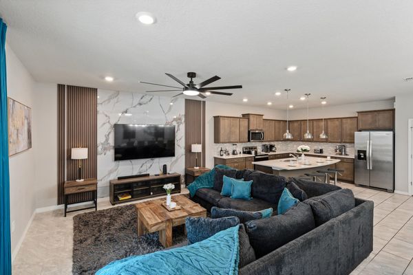 Living Room 75 " Smart TV Sound system