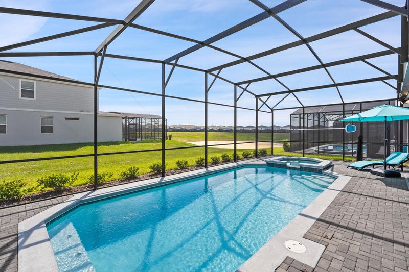 Pool / Spa Pool Faces South