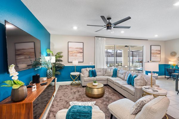 Living Room 70" Roku TV