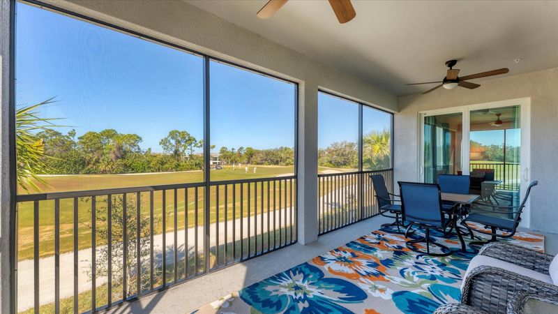 Balcony over-looking nature preserve