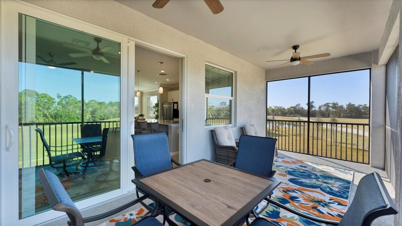Balcony over-looking nature preserve