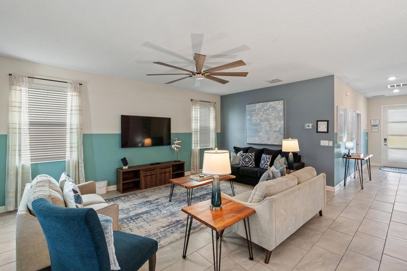 Living Room 65" Smart TV