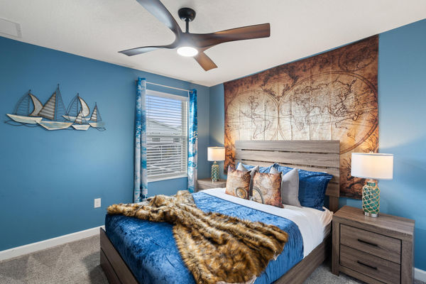 Queen Bedroom 5 Upstairs 43" Smart TV