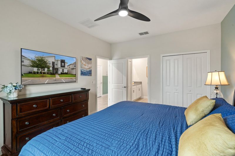 King Suite Bedroom 2 Downstairs 43" Smart TV