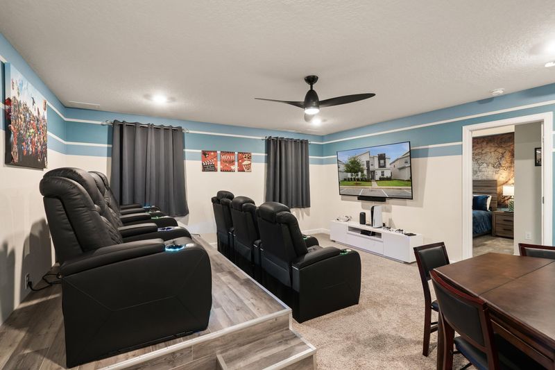 Loft with Theater Style