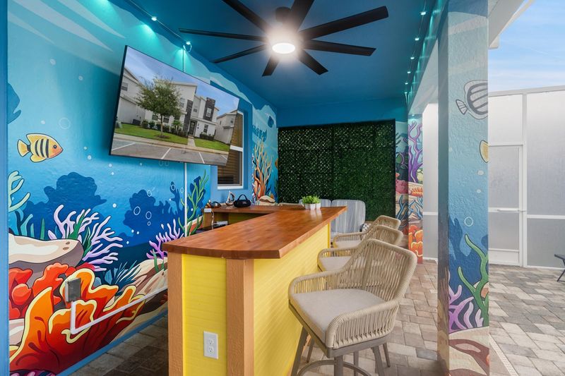Patio/Bar/  65" Smart TV