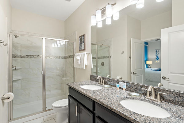 Shared Bathroom 2 Downstairs Shower