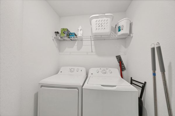 Full-size washer & dryer