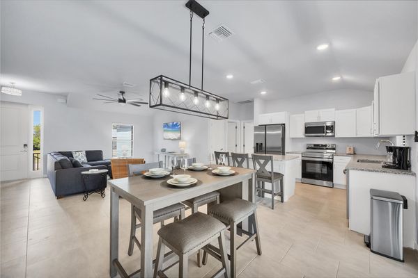 Bright, open living space