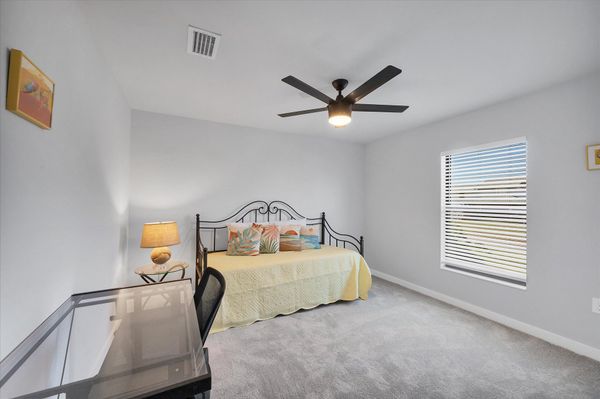 Guest bedroom 3 with double daybed, and desk & chair