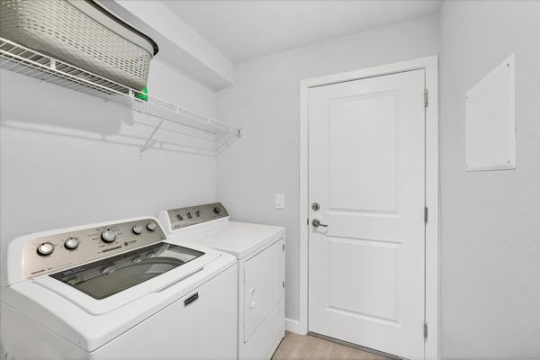 Full-size washer & dryer