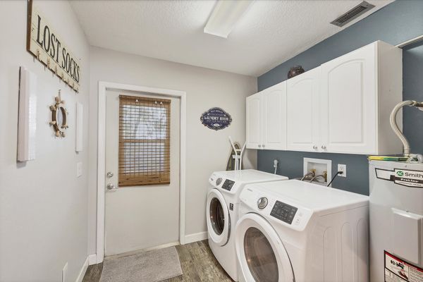Full-size washer & dryer