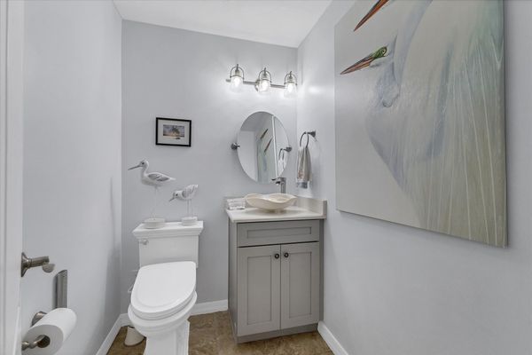 Downstairs Half bathroom