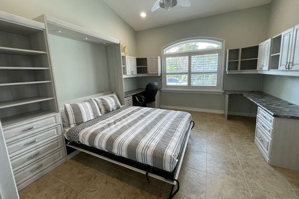 Office with Murphy bed