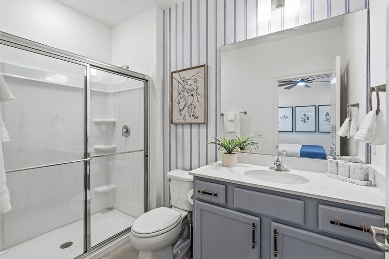 King Suite Bathroom 3 Upstairs Shower