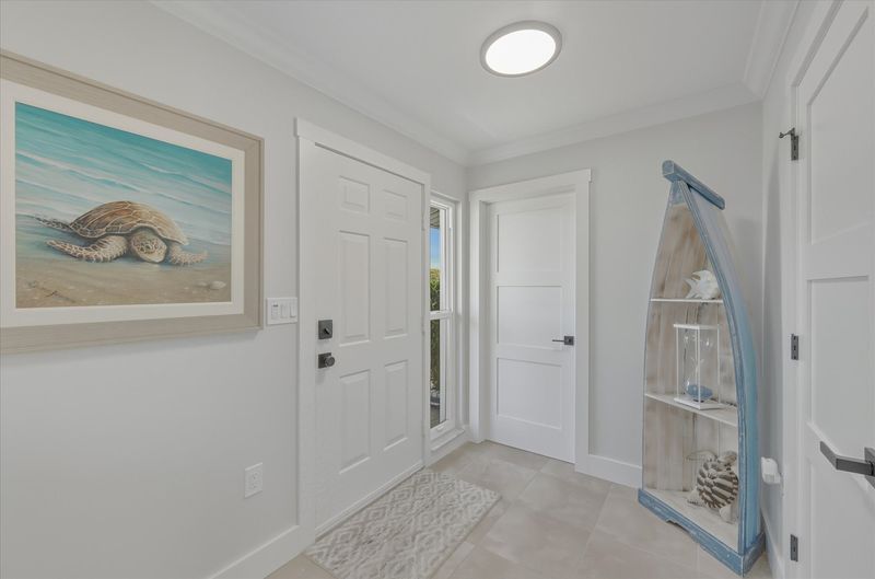 Welcoming foyer