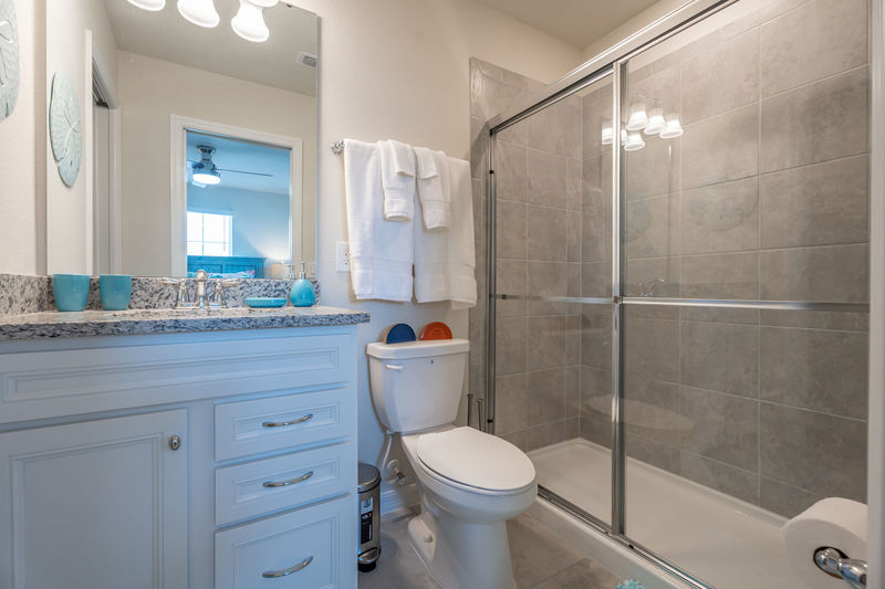 King Suite Bathroom 4 Upstairs Shower