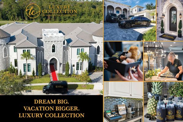 Book your stay with Magical Vacation Homes today! Dream Bigger, Vacation Bigger.