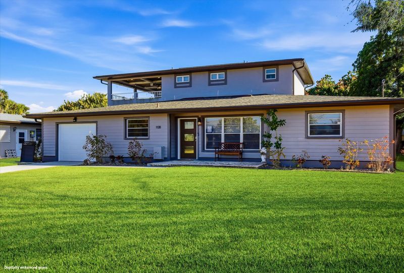 Gorgeous 4 bedroom, 3 bathroom, 2 story waterfront home with private pool on Peace River in Punta Gorda, FL