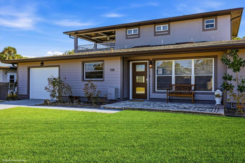 Gorgeous 4 bedroom, 3 bathroom, 2 story waterfront home with private pool on Peace River in Punta Gorda, FL