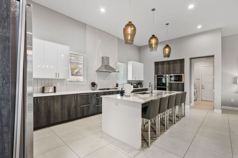 Prepare a gourmet meal in the fully equipped contemporary kitchen